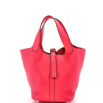 Hermes Picotin Lock Bag Clemence PM