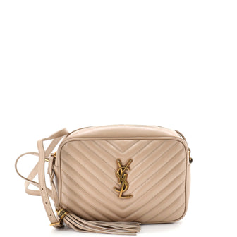 Saint Laurent Lou Camera Bag Matelasse Chevron Leather Small