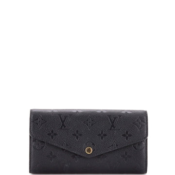 Louis Vuitton Sarah Wallet NM Monogram Empreinte Leather