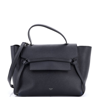 Celine Belt Bag Textured Leather Mini