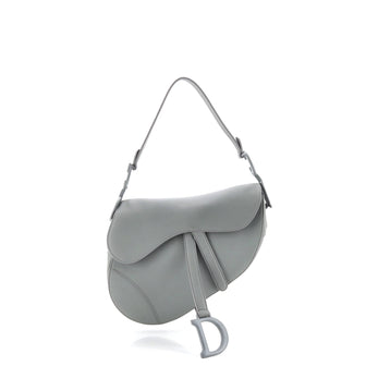 Christian Dior Ultra Matte Saddle Handbag Leather Medium