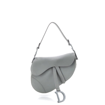 Christian Dior Ultra Matte Saddle Handbag Leather Medium