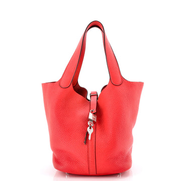 Hermes Picotin Lock Bag Clemence MM