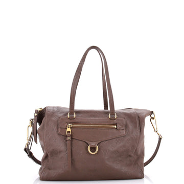 Louis Vuitton Lumineuse Handbag Monogram Empreinte Leather PM
