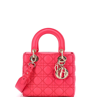 Christian Dior My ABCDior Lady Dior Bag Cannage Quilt Lambskin