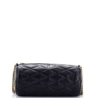 Saint Laurent Sade Tube Bag Quilted Leather Small