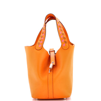 Hermes Picotin Lock Bag Tressage Epsom PM