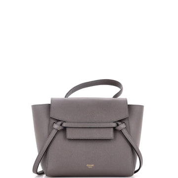 Celine Belt Bag Textured Leather Nano