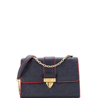 Louis Vuitton Saint Sulpice Handbag Monogram Empreinte Leather PM