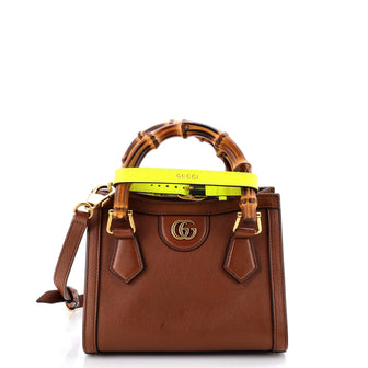 Gucci Diana NM Bamboo Handle Tote Leather Mini