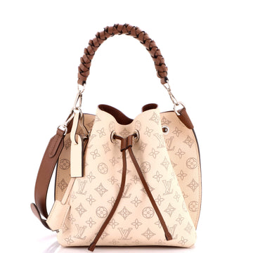 Louis Vuitton Muria Bucket Bag Mahina Leather