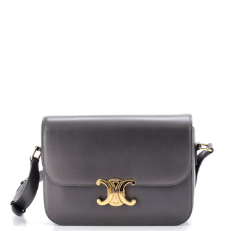 Celine Triomphe Shoulder Bag Smooth Calfskin Medium