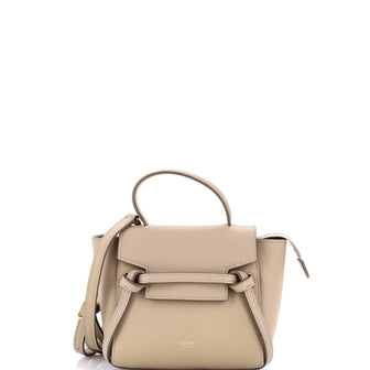 Celine Belt Bag Textured Leather Pico