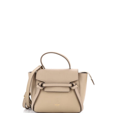 Celine Belt Bag Textured Leather Pico