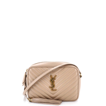 Saint Laurent Lou Camera Bag Matelasse Chevron Leather Small
