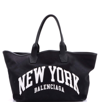 Balenciaga Cities Jumbo Tote Printed Canvas Large