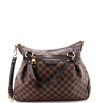 Louis Vuitton Evora Handbag Damier MM