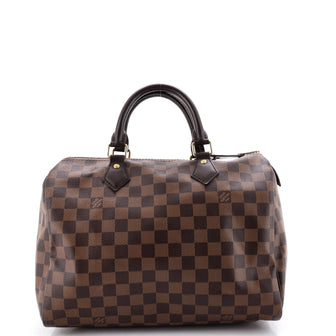 Louis Vuitton Speedy Handbag Damier 30