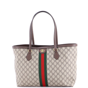 Gucci Ophidia Shopping Tote GG Coated Canvas Medium