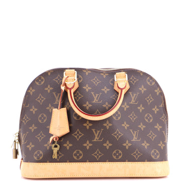 Louis Vuitton Alma Handbag Monogram Canvas PM