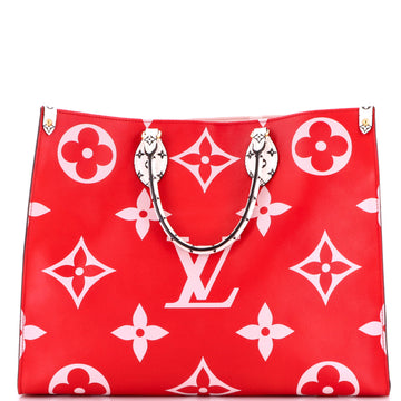 Louis Vuitton OnTheGo Tote Limited Edition Colored Monogram Giant GM