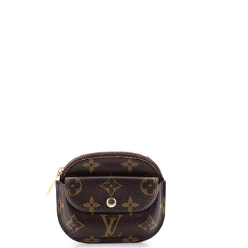 Louis Vuitton Porte-Monnaie Schilling Coin Purse Monogram Canvas