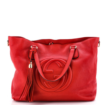 Gucci Soho Working Tote Leather Large