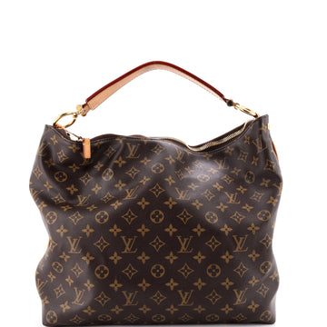 Louis Vuitton Sully Handbag Monogram Canvas MM