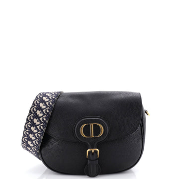 Christian Dior Bobby Flap Bag Leather Large