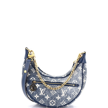 Louis Vuitton Loop Handbag Monogram Jacquard Denim