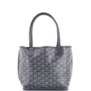 Goyard Anjou Reversible Tote Coated Canvas Mini