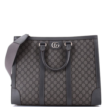 Gucci Ophidia Convertible Open Tote GG Coated Canvas Large
