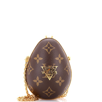 Louis Vuitton Egg Case Monogram Canvas and Leather