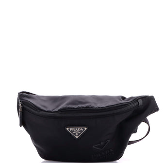 Prada Belt Bag Re-Nylon with Saffiano Leather