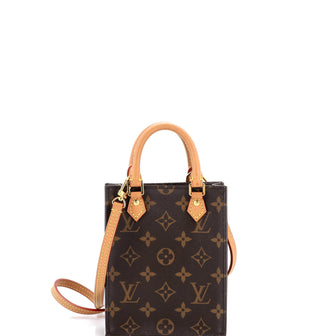 Louis Vuitton Petit Sac Plat Bag Monogram Canvas