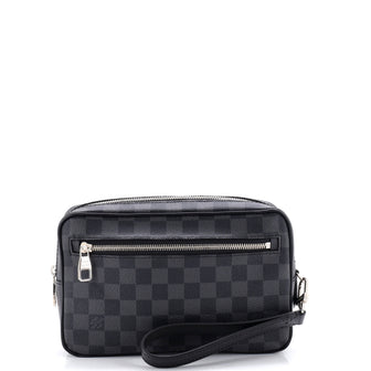 Louis Vuitton Kasai Clutch Damier Graphite