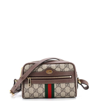 Gucci Ophidia Shoulder Bag GG Coated Canvas Mini