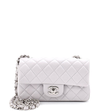 Chanel Classic Single Flap Bag Quilted Lambskin Mini
