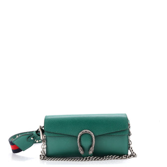 Gucci Dionysus East-West Flap Bag Leather Small