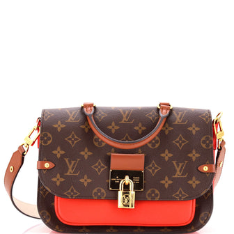 Louis Vuitton Vaugirard Handbag Monogram Canvas with Leather