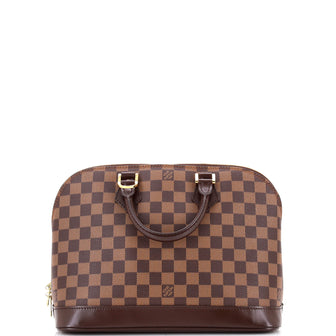 Louis Vuitton Vintage Alma Handbag Damier PM