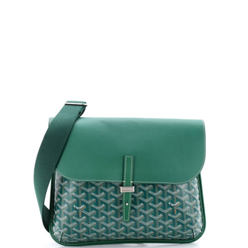 Goyard Coursier Messenger Bag Coated Canvas and Leather