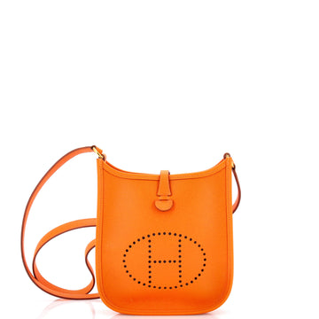 Hermes Long Strap Evelyne Bag Epsom TPM