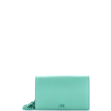 Gucci Petite GG Marmont Chain Wallet Leather Mini