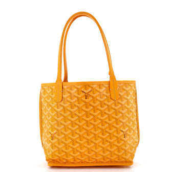 Goyard Anjou Reversible Tote Coated Canvas Mini