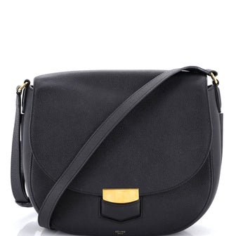 Celine Trotteur Crossbody Bag Calfskin Medium