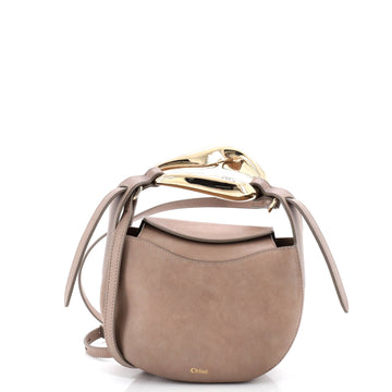Chloe Kiss Purse Bag Leather Small