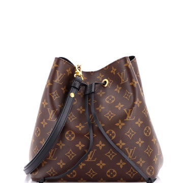 Louis Vuitton NeoNoe Handbag Monogram Canvas with Leather MM
