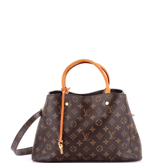 Louis Vuitton Montaigne Handbag Monogram Canvas MM