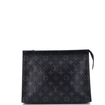 Louis Vuitton Pochette Voyage Monogram Eclipse Canvas MM